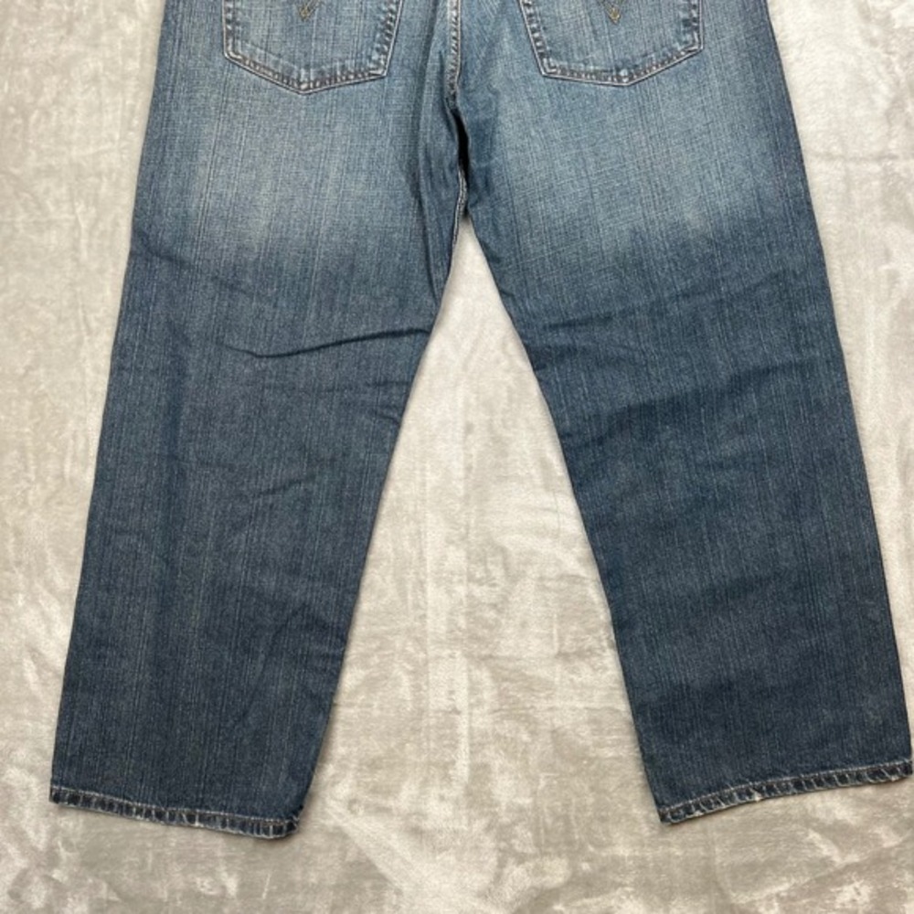 Levi Strauss 569 Loose Straight Jeans Mens W36 L30 Blue Denim - Picture 2 of 15